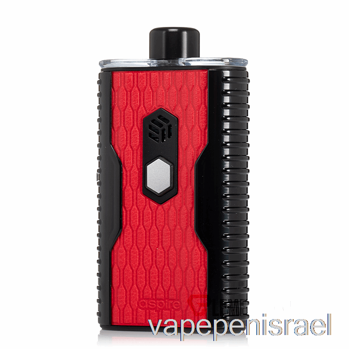 חד פעמי Vape Israel Aspire Cloudflask 3 Pod System שחור ואדום